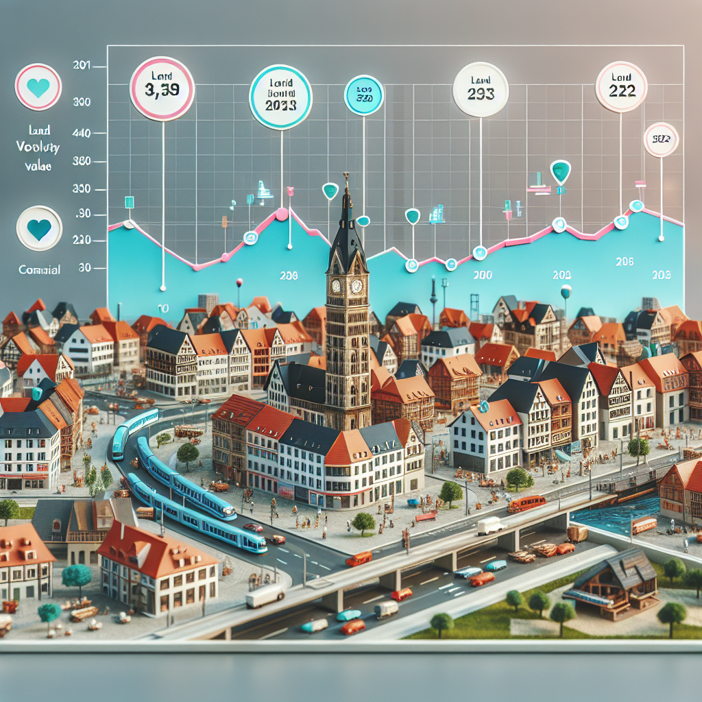 Bodenrichtwertentwicklung Dortmund Syburg 2018-2023